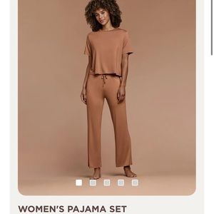 Brand new large clay pajama set